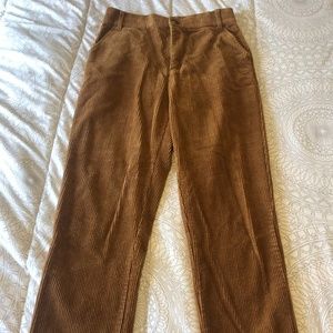 Light brown High waisted Forever 21 Corduroy Pants